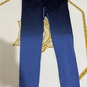 Women's Navy to Blue Ombre Leggings